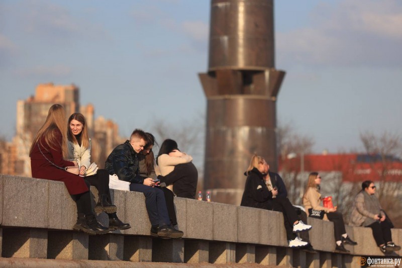 Жара пошла. Погода в Петербурге поставила рекорд