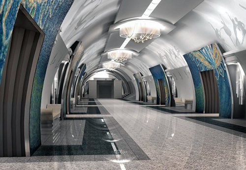 Петербуржцам рассказали, когда завершится строительство станции метро "Театральная"